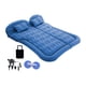 thumbnail image 1 of Colchón Inflable para Automóvil, Almohada de Aire Ergonómica, Set de Descanso para Viajes en Coche Azul, 1 of 9