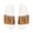 White, variant on Effete Feline Claw Marks Scratch Women Removable-Strap Sandals
