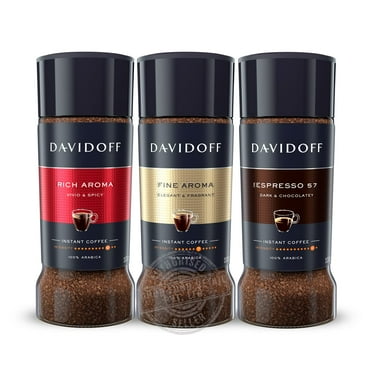 Davidoff CafÃ© Rich Aroma, Fine Aroma & Espresso 57 Instant Coffee, 3 Jars Bundle 3.5oz/100g Each