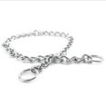 thumbnail image 2 of Collar de estrangulamiento para perros Collar de cadena de cuello de cachorro de hierro macizo ajustable Cadena de educación de perros de metal para mascotas (S -55CM) ACTIVE Biensenido a ACTIVE, 2 of 5