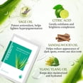 thumbnail image 3 of Mascarillas Aloderma Brightening con 88% de aloe vera orgánico, paquete de 5, 3 of 9