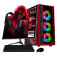 thumbnail image 1 of Xtreme PC Gaming AMD Radeon RX 6600 Ryzen 7 5700 32GB SSD 1TB Monitor 27 165Hz WIFI Red, 1 of 6