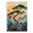 thumbnail image 7 of FORMRS 1-Subject Spiral Notebook 8" x 5" College Ruled 60 Refillable Sheet, Pine Tree at Dawn, 7 of 7