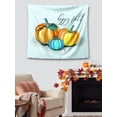 thumbnail image 2 of Awkward Styles Thanksgiving Tapestry Wall Hanging Happy Fall Pumpkins Home Decor, 2 of 2