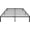 Red, variant on Ourlova Twin Metal Bed Frame for Small Spaces with 13.7 Inch Under Bed Storage for Seasonal Items and Bedding