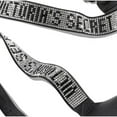 thumbnail image 2 of Victoria's Secret Shine Strap Logo Bombshell Add 2 cups Bikini Swim Top Black Size 36DD NWT, 2 of 3