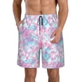 thumbnail image 1 of Fotbe Tie Dye Trajes de Baño Estampados para Hombre, Shorts de Verano de Secado Rápido, Ropa de Playa, Bañadores-Small, 1 of 6