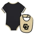 thumbnail image 2 of Newborn & Infant-Colosseum  Black Colorado Buffaloes Bodysuit & Bib Set, 2 of 2