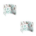 thumbnail image 2 of Advancent Utensilios de cocina Pantalla de salpicaduras de aceite Placa de papel de aluminio plegable Estufa de Deflector a prueba de salpicaduras Type2 NO2 Advancent CBP159640, 2 of 6