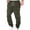 Army Green, variant on Sawvnm Mens Fashion Joggers Sports Pants - Cotton Pants Sweatpants Trousers Mens Long Pants Early Access Black S