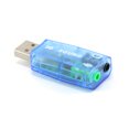 thumbnail image 1 of axGear USB Sound Card 5.1 Audio Adapter For Desktop Laptop Notebook Computer PC, 1 of 6