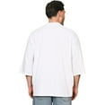 thumbnail image 4 of Casual Classics  Adult Combed Ringspun Cotton Extended Neckline Oversized Short-Sleeved T-Shirt, 4 of 4