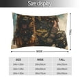 thumbnail image 2 of Fuzoiu desert Man Shepherd Dog Print Pillow Case with Hidden Zipper,Pillow Covers,Soft and Comfortable Pillowcase-16"x24", 2 of 6