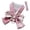 Pink, variant on WOLIAUO Dog Harness and Leash Set, Cute Bow Tie Plaid Harnesses for Puppy Cat, Adjustable Pet Kitties Vest, Breathable Harness Traction Rope for Boy Girl Small Animal (XL Purple)