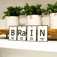 thumbnail image 6 of Clever Contraption Brain | Periodic Table of Elements Wall, Desk or Shelf Sign – Custom Color, 6 of 9