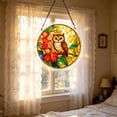 thumbnail image 7 of Guodhu Acrylic Puzzle Sun Catcher Owl Design Window Hanging Rainbow Maker for Home Wall Art Mixed Material 100 Pieces Craft Project(multicolour R), 7 of 7