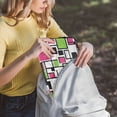 thumbnail image 5 of FORMRS 13-13.3 inch Laptop Sleeve Case Soft Carrying Quilted Computer Bag Cover, Abstract Geometric, 5 of 7