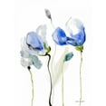 thumbnail image 2 of Loreth, Lanie 19x24 White Modern Wood Framed Museum Art Print Titled - All Poppies II, 2 of 4