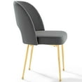 thumbnail image 3 of Modway Rouse Dining Room Side Chair in Charcoal, 3 of 7