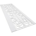 thumbnail image 6 of Ekena Millwork 32"H x 94 1/2"W Norwood PVC Wainscot Paneling Kit, 6 of 13