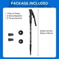thumbnail image 4 of BN-LINK 2 Pcs Trekking Poles, Lightweight Aluminum Hiking Poles with Anti-Shock & Quick Lock System, Adjustable Telescopic Hiking Sticks for Women, Men, Hiking, Camping, Walking, 4 of 7