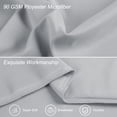 thumbnail image 4 of Unique Bargains Soft 1800 Series Microfiber Long Pillowcases 1pc, 4 of 8