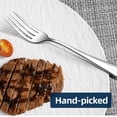 thumbnail image 7 of Tupukom 1-25Pcs Dinner Forks,6.7in Mirror Polished Stainless Steel Silverware Forks for Home,Kitchen and Restaurant, 7 of 7