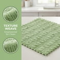 thumbnail image 3 of Unique Bargains 3pcs Microfiber Streak Free Magic Glass Cloths Dark Green 12" x 12", 3 of 8