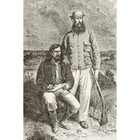 Explorer Suit (James Augustus Grant 1827 To 1892 Sitting Scottish And John Hanning Speke 1827 To 1864 Standing British Both African Explorers From Afrika Dets Opdagelse Erobring Og Kolonisation Published In)