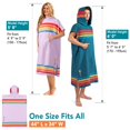 thumbnail image 3 of Towel SUN CUBE, poncho de surf, cambiador con capucha, 112 cm, 3 of 7