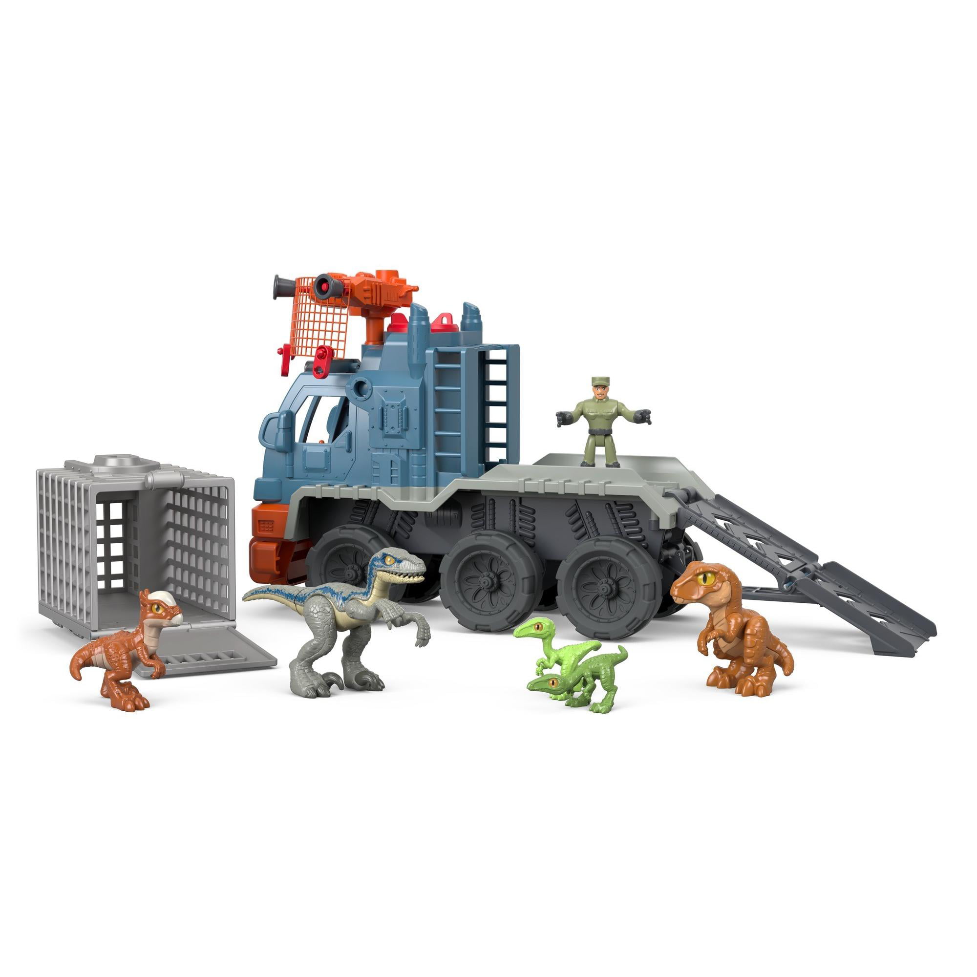 Imaginext Jurassic World Dinosaur Hauler Toy Gift Set Park FREE SHIPPING 