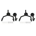 thumbnail image 1 of 2Pcs  Guitar Hanger Safety Hook Black For Guitar, 1 of 9