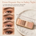 thumbnail image 3 of 9 Colors Neutral Nude Eyeshadow Palette with Brush – High Pigment Matte Warm Brown Eye Shadow, Soft Blendable Powder, Korean Eye Makeup Palette for Women, 3 of 7
