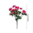 thumbnail image 3 of Ikohbadg Artificial Greenery Azalea Bouquet, Realistic Fake Flowers for Home Decor, Decorative Ornaments for Garden, Multi-functional Floral Arrangement, Durable Plastic Plant Bundle, 3 of 6