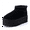 Black, variant on Hippy Women’s Suede Platform Ankle Boots – Water-Resistant Genuine Suede, Faux Fur Lining, Cozy Winter Slip-On Design, Comfortable Footwear with Wide Widths Available