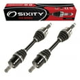 thumbnail image 2 of 2 pc Sixity XTA Front Left Right Axles compatible with Honda TRX420FA Rancher AT TRX420FE FourTrax 4X4 ES TRX420FM TRX420FPA w  Power Steering TRX420FPE TRX420FPM 2007-2014, 2 of 3