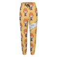 thumbnail image 3 of Cartoon Haikyu!! Womens Sweatpants Joggers Pants Daily Trousers 3D Printing Novelty Casual Sweatpants With Drawstring Closed Bottom, 3 of 7