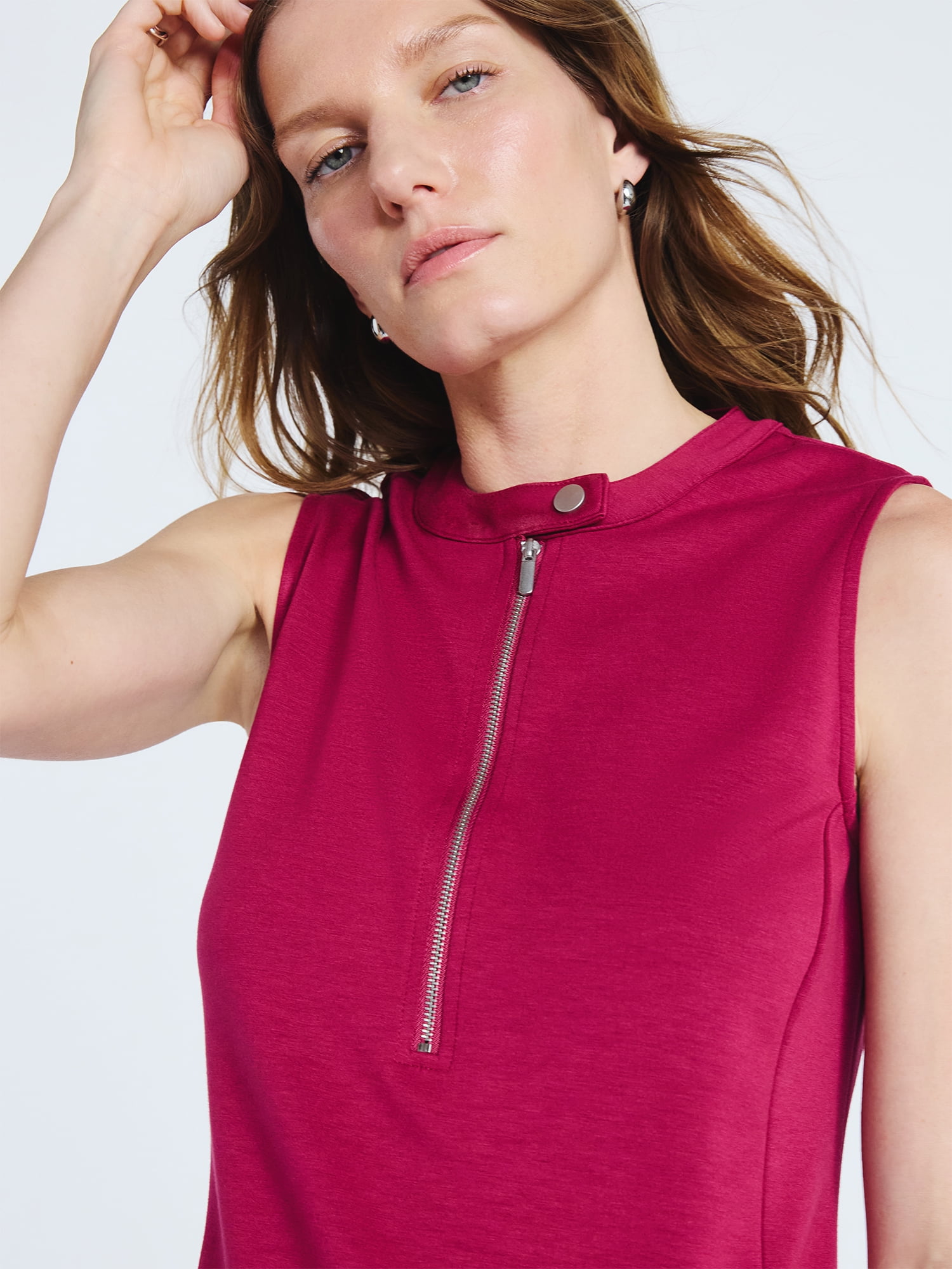 Scoop Women's New Scubaknit Moto Dress, Sizes XS-4X