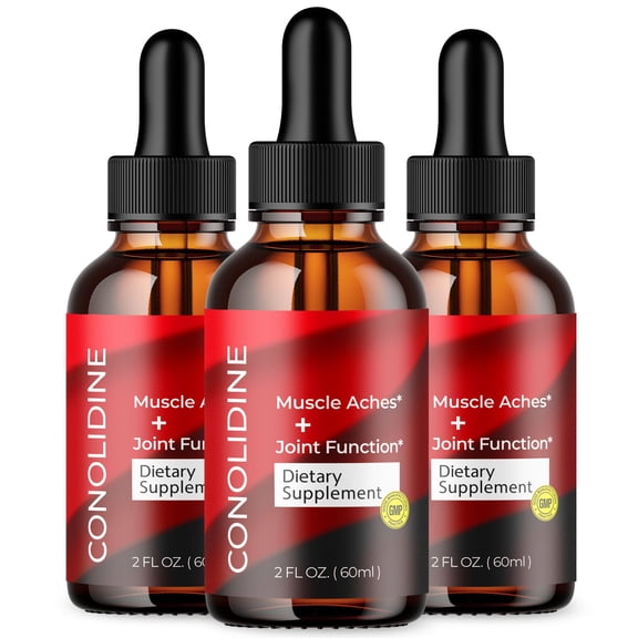 Conolidine Advanced Formula Drops Natural Support Supplement 90 Servings