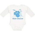 thumbnail image 3 of Inktastic Future Drummer Music Boys Long Sleeve Baby Bodysuit, 3 of 5