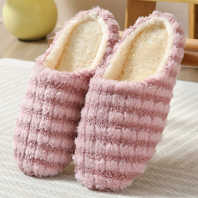 Dyfzdhu Japanese Spring Autumn Winter Couple Mute Soft Bottom Home