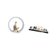 thumbnail image 5 of Figura De Ciervo Para Niña, Estatua De Mujer, Centro De Mesa, Dormitorio, Regalo Para Lectores, Estantería, Escultura Abstracta De Granja, Decoración Versátil, Decoración De Pared,, 5 of 8