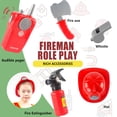 thumbnail image 3 of Tholdsy 1 Juego de juguetes de bomberos, herramientas de bombero creativas simuladas, juego de rol, casa de juguete útil, suministro para Juegos de imaginación, 3 of 6