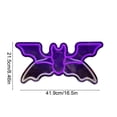 thumbnail image 3 of sruoe Halloween Bat Neon Sign, Acrylic Wall Light, Halloween Ambient Decor, Halloween Lighting Ornament for Bedroom Window Party Wall, 3 of 8