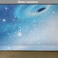 thumbnail image 6 of Ambesonne Constellation Place Mats Set of 4, Black Hole Astral, Standard Size, Aqua Blue White, 6 of 6