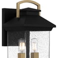 thumbnail image 5 of Henderson 2-Light Earth Black Outdoor Wall Lantern, 5 of 5