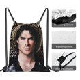 thumbnail image 5 of Vampire Diaries Drawstring Backpack Lightweight Portable Sport Gym Sackpack Draw String Cinch Bags For Men Women, 5 of 9