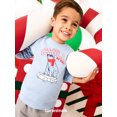 thumbnail image 3 of Garanimals Baby & Toddler Boys Holiday Fleece Crewneck Sweatshirt, Sizes 0–6T, 3 of 7