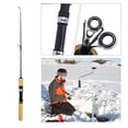 thumbnail image 2 of Daily Mix Store Ice Fishing Rod Stiff Hard Winter Fishing Rod for /Casting, Portable Ice Angling Tackle for Cold Weather Fishing, 2 of 8