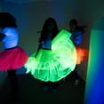 thumbnail image 2 of A Leading Role Child Long Green Glow Skirt, 2 of 4